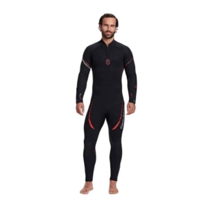 DynamicNord  Fullsuit Men 5Mm Sl-51 Black/Red - 3Xl