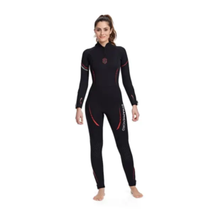 DynamicNord  Fullsuit Women 5Mm Sl-52 Black/Red - 2Xl