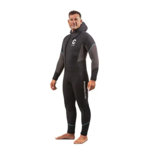 DynamicNord Se-51-H Full Suit Men Hood 5Mm Black/Grey - S