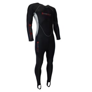 Sharkskin Wetsuit Chillproof Rear Zip Suit Mens Black - Xs