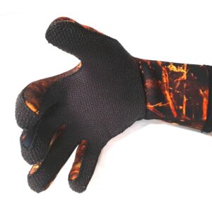 Epsealon Labrax Camo Brown 3Mm Gloves Size T2