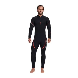 DynamicNord  Fullsuit Men 5Mm Sl-51 Black/Red - 4Xl