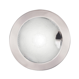 Hella Marine Euro Led Touch Lamps Polished Stainless Stell Rim