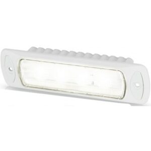 Hella Marine Led Floodlight Sea Hawk-R 9-33V Recess Wide Spread - White Housing