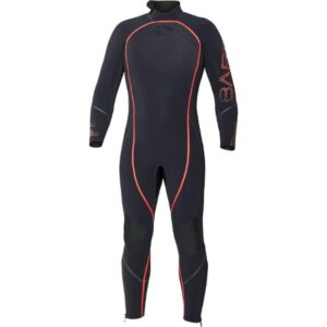 BARE WETSUIT 5MM REACTIVE FULL MENS RED - XL