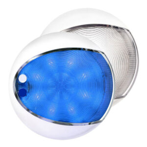 Hella Marine Euroled Touch Blue/White Wht Cvr